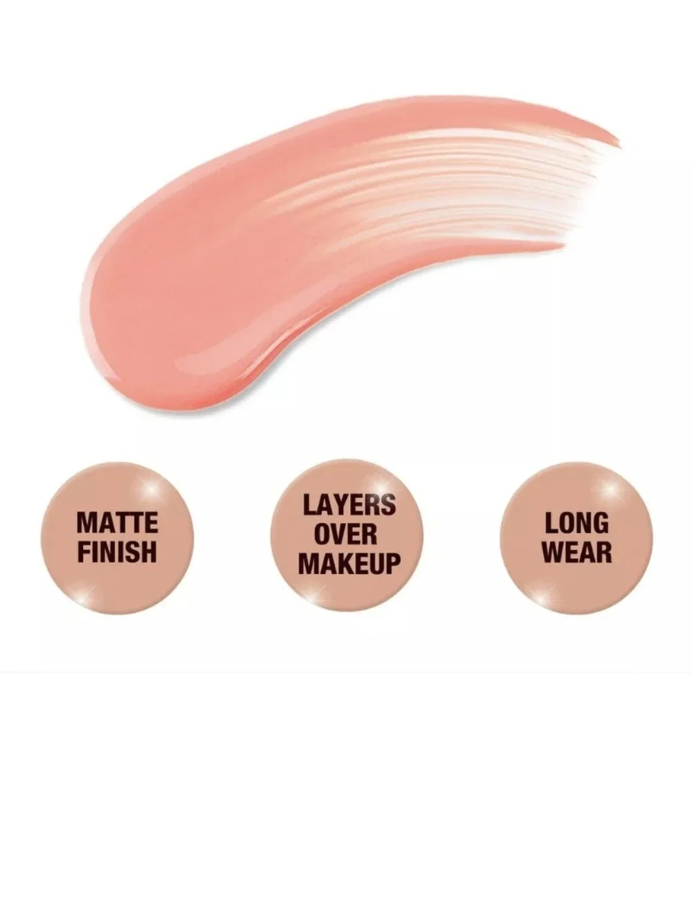 Charlotte Tilbury Pillow Talk Matte Beauty Blush Wand: Pink Pop, 12ml, NIB